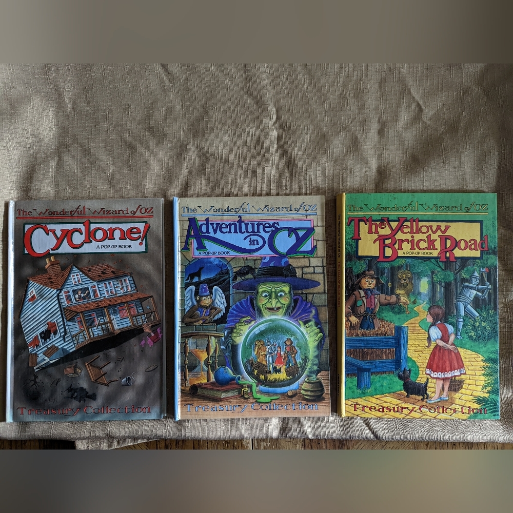 Vintage The Wizard Of Oz Pop-Up Books
